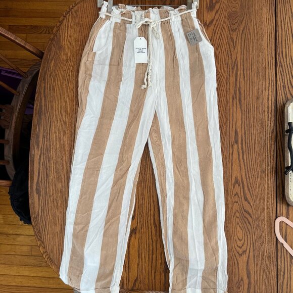 SADIE & SAGE BEACHY PANTS NWT - Picture 1 of 8